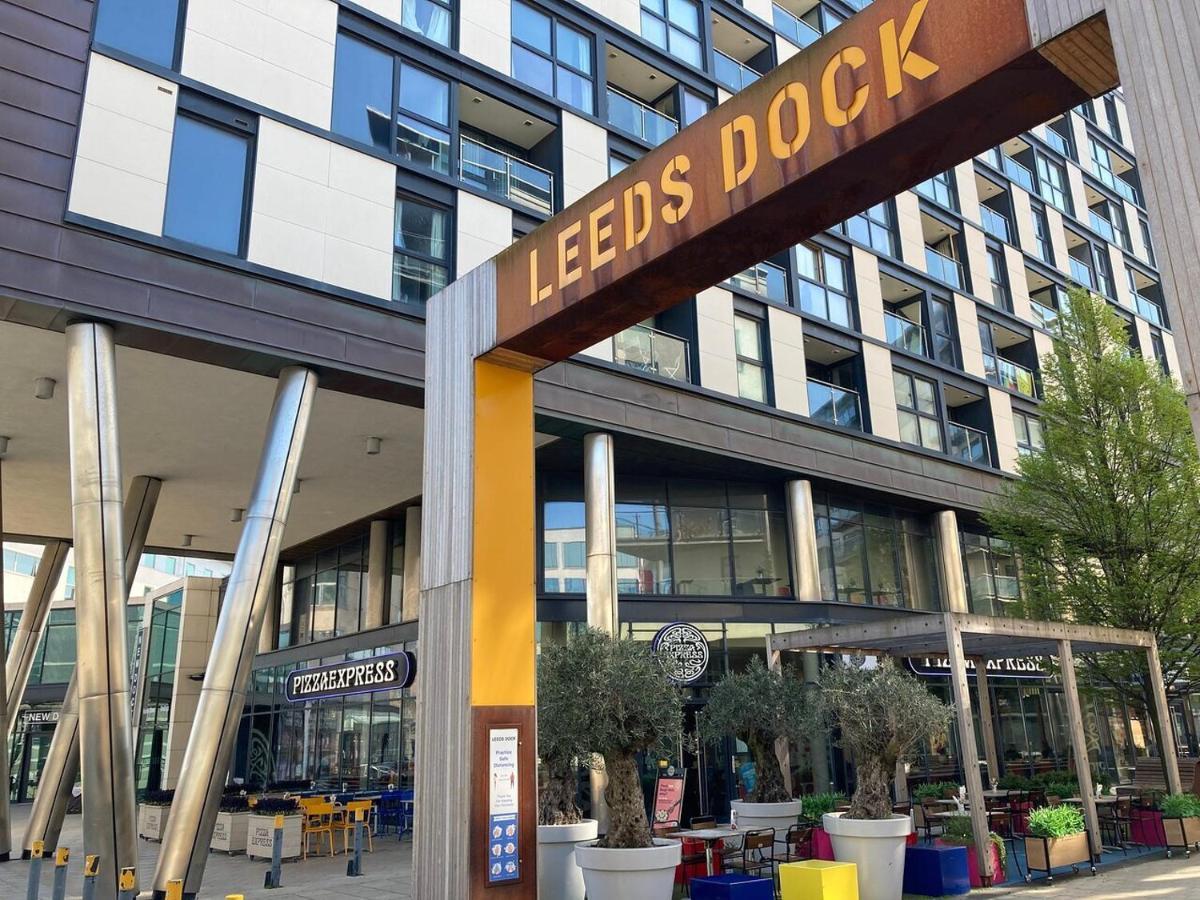 Deluxe City Apt, River Canal View& Free Parking! 利兹 外观 照片